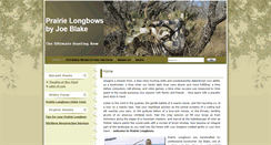 Desktop Screenshot of prairielongbows.com
